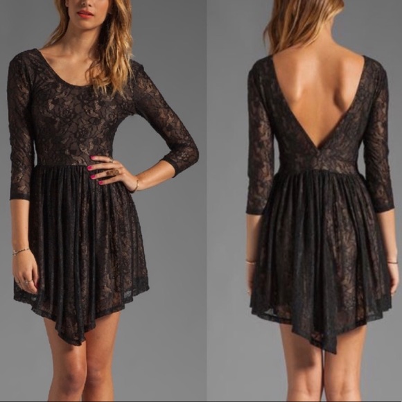 Lovers + Friends | Senorita Mini Lace Dress - Picture 13 of 13